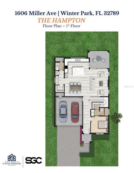 2D floor plan layout of this home in , Winter Park, FL (Image 4).