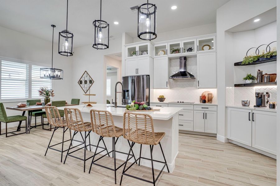 Furnished interior view inside a new home in , Port St. Lucie (Image 26).
