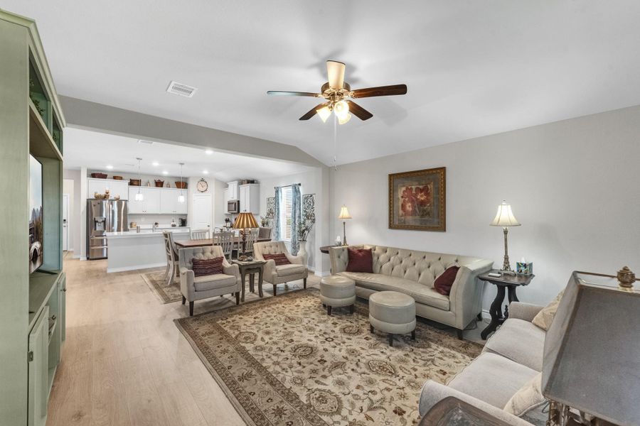 Furnished interior view inside a new home in Liberty Village, Brenham (Image 33).