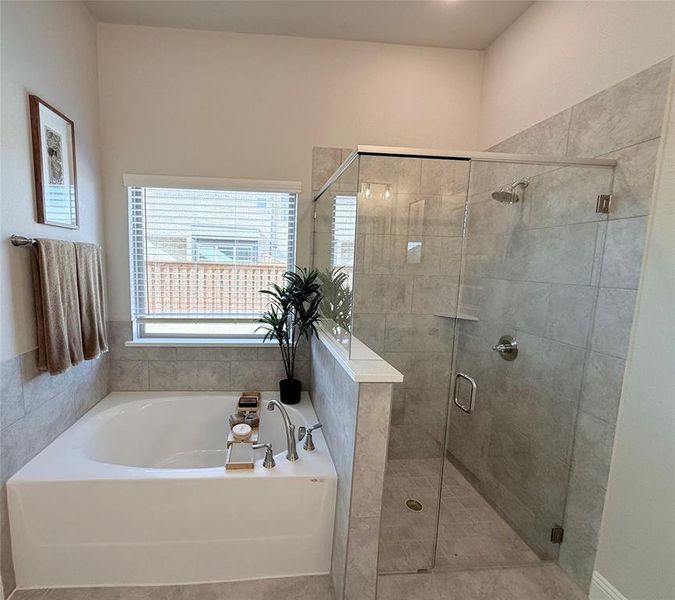 Furnished interior view inside a new home in , Godley (Image 9).