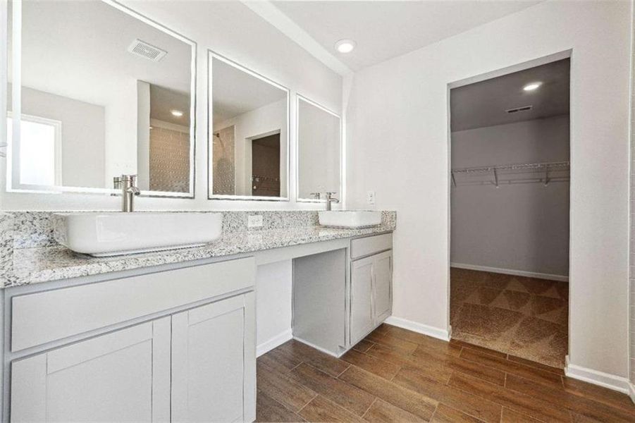 Furnished interior view inside a new home in Conner Springs, Social Circle (Image 5).