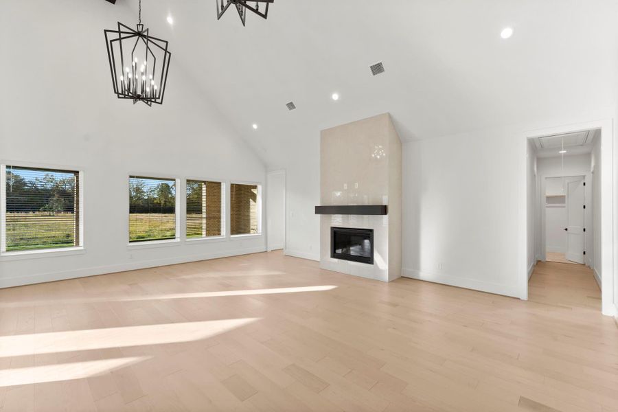 Spacious, unfurnished interior of a new home in Homestead Hill, New Waverly (Image 18).