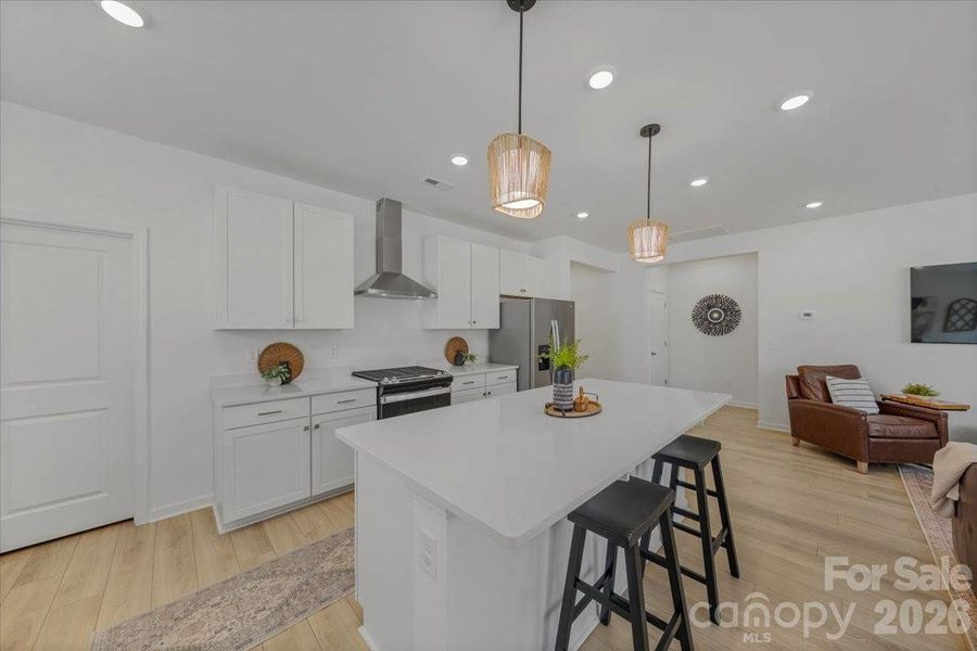 Furnished interior view inside a new home in Sheffield, Indian Trail (Image 6).