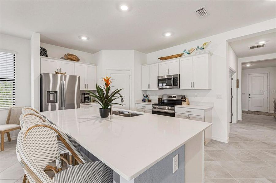 Furnished interior view inside a new home in , Venice (Image 38).