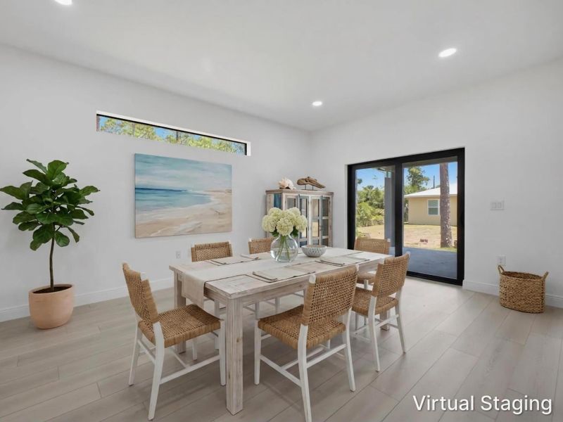 Dining Staged