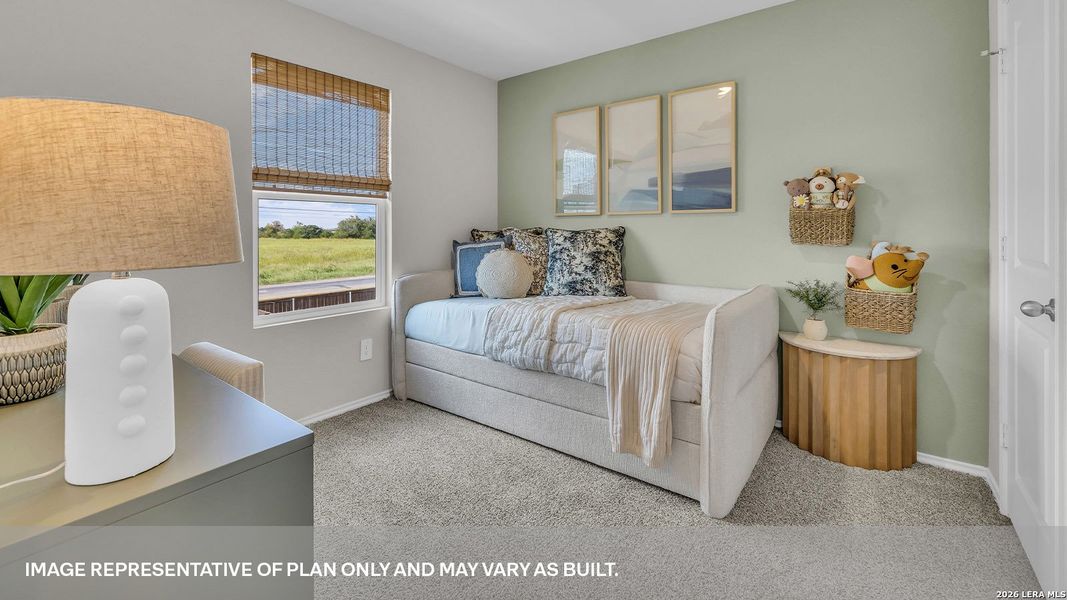 Furnished interior view inside a new home in Swenson Heights, Seguin (Image 5).