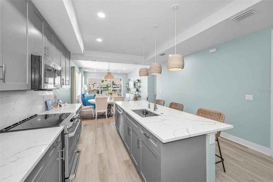 Furnished interior view inside a new home in , Madeira Beach (Image 60).
