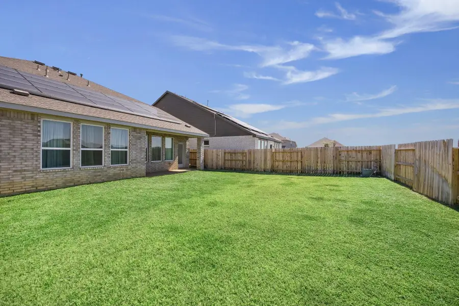 Alternate view of backyard