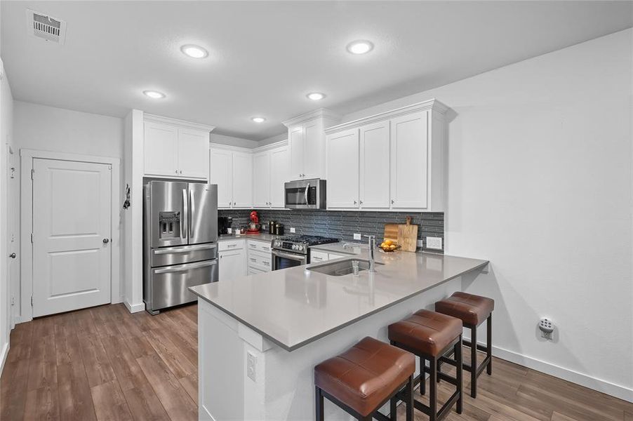 Furnished interior view inside a new home in , Flower Mound (Image 4).