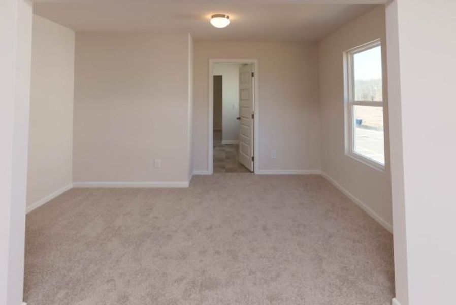 Representative unfurnished interior of a home built from the Clayton by Piedmont Residential in Hampton Ridge, Jefferson (Image 64).