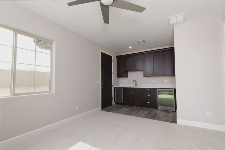 Furnished interior view inside a new home in Bellero Estates, Queen Creek (Image 8).