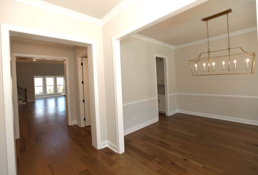 Representative unfurnished interior of a home built from the The Maddox by The Providence Group in Bellmoore Park, Johns Creek (Image 22).