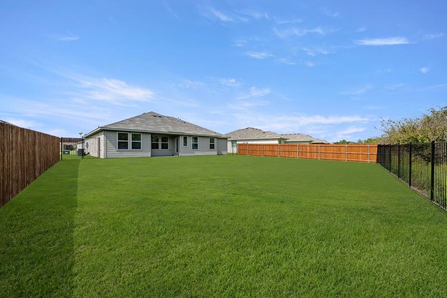 Front exterior of a new home in Mountain Valley, Burleson, TX, highlighting curb appeal (Image 30).