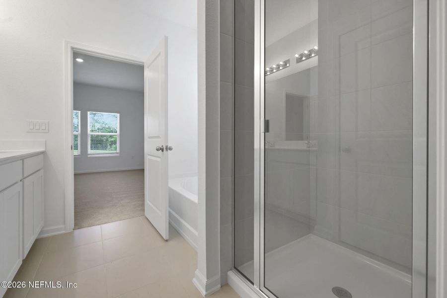 Furnished interior view inside a new home in Cordova Palms, St. Augustine (Image 9). Furnished interior view inside a new home in Cordova Palms, St. Augustine (Image 9).