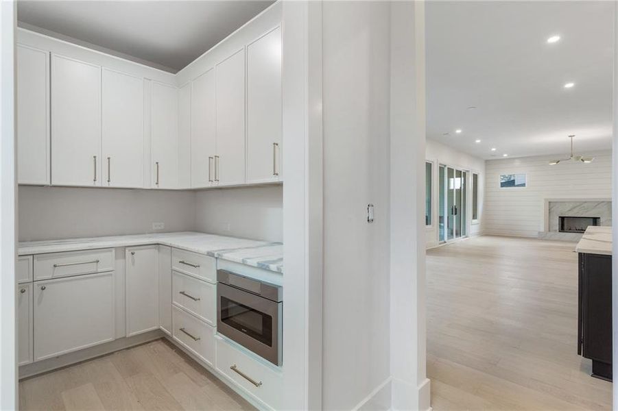 Furnished interior view inside a new home in , Atlanta (Image 10).