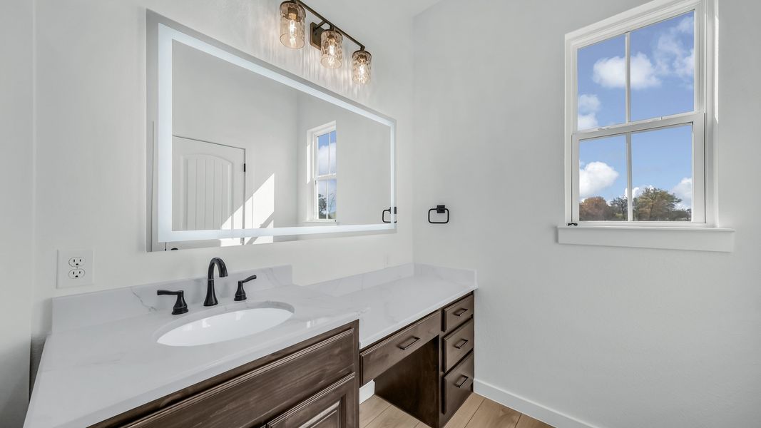 Representative furnished interior of a home built from the Rebekah by Zeal Home Builders in Oak Water Ranch, Granbury (Image 17). Representative furnished interior of a home built from the Rebekah by Zeal Home Builders in Oak Water Ranch, Granbury (Image 17).