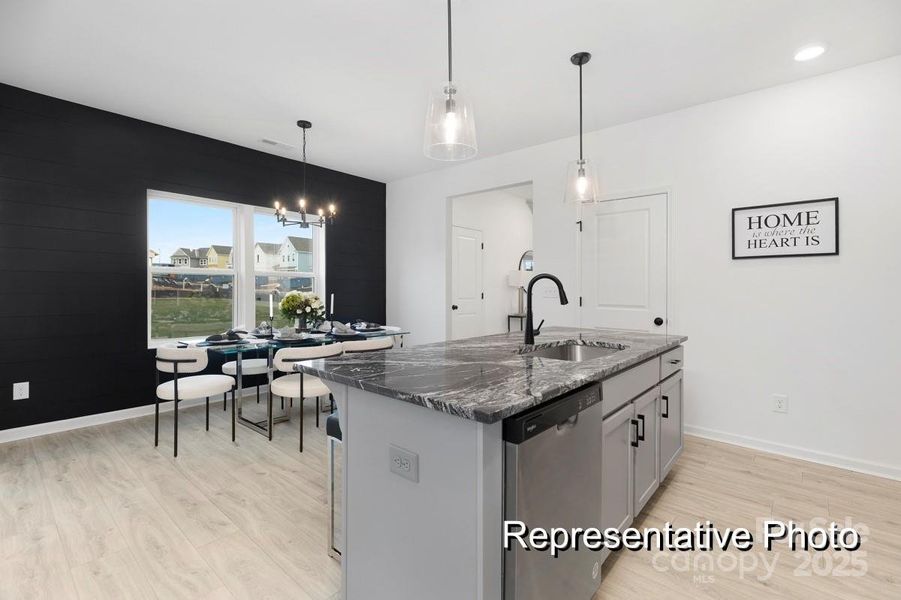 Furnished interior view inside a new home in Colvin Park, Rock Hill (Image 7).
