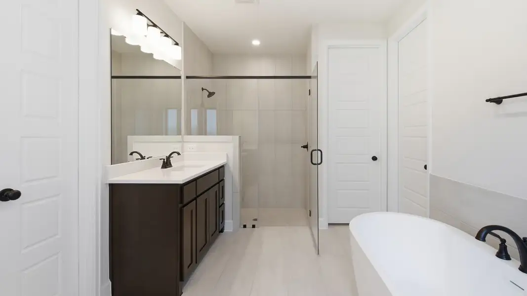 Furnished interior view inside a new home in Ramble, Celina (Image 12).