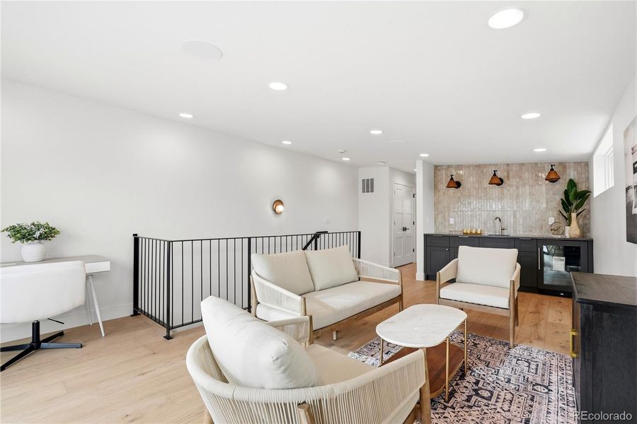 Furnished interior view inside a new home in , Denver (Image 40).