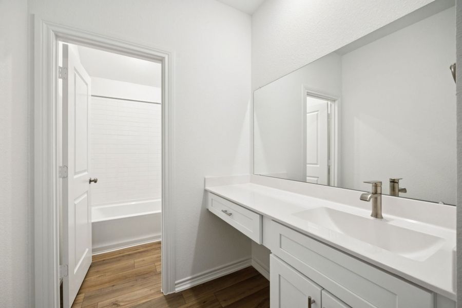 Furnished interior view inside a new home in Montgomery Bend, Montgomery (Image 6).