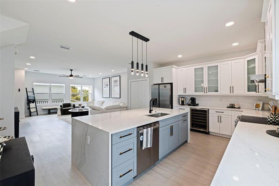 Furnished interior view inside a new home in , Tampa (Image 11).