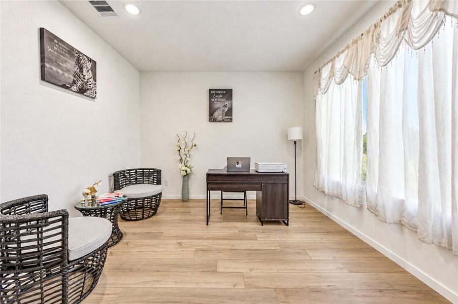 Furnished interior view inside a new home in Harvest Green, Richmond (Image 3).