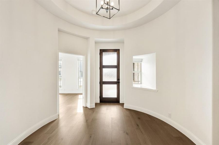 Spacious, unfurnished interior of a new home in Timberbrook, Justin (Image 23).