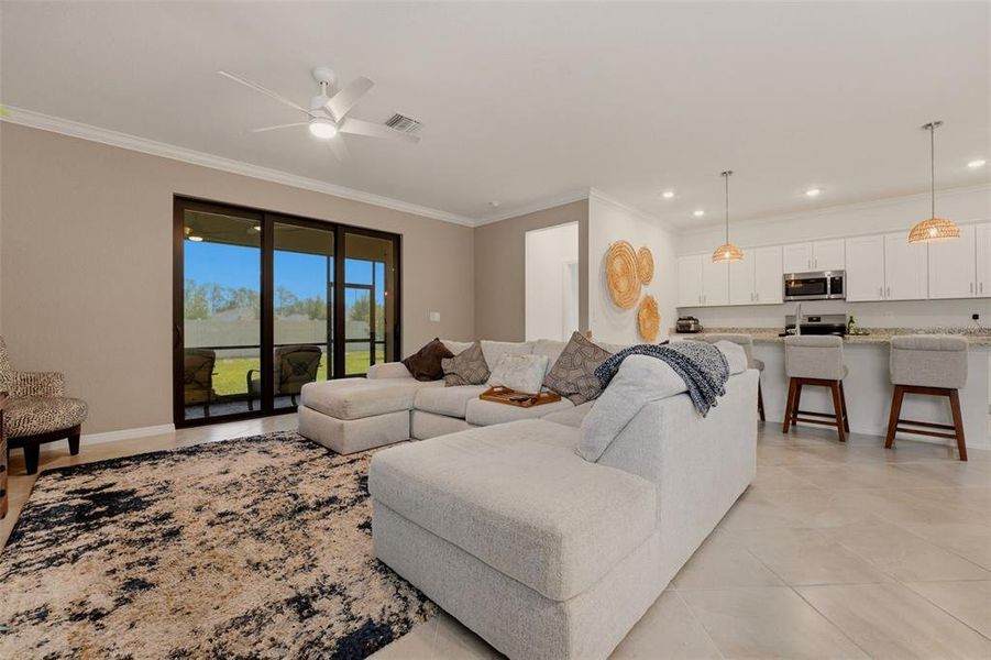 Furnished interior view inside a new home in , Port Charlotte (Image 9).