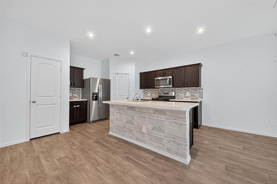 Furnished interior view inside a new home in Presswoods, Splendora (Image 11).