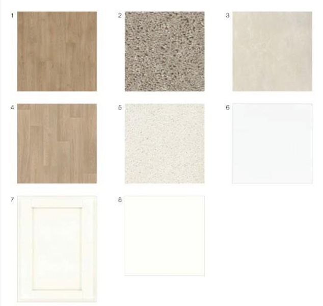 Sample of building materials used in homes in Rosewood Farm, Lawrenceville (Image 45).