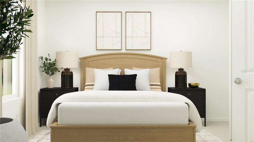 Furnished interior view inside a new home in , Davenport (Image 11).