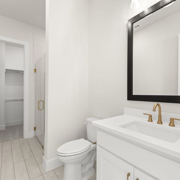 Furnished interior view inside a new home in StarView, Prosper (Image 35).