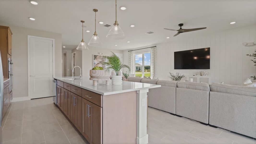 Furnished interior view inside a new home in Trailside, Mount Dora (Image 31).