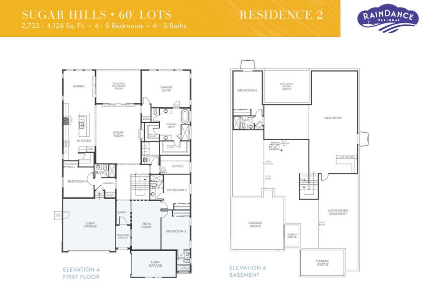 Sugar Hills Plan 2 Floor Plan