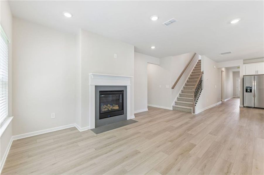 Spacious, unfurnished interior of a new home in Parkside at Grayson, Grayson (Image 43).