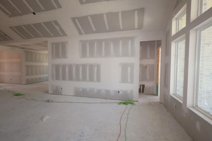In-progress construction of a new home in Dunham Pointe, Cypress, TX (Image 25). In-progress construction of a new home in Dunham Pointe, Cypress, TX (Image 25).