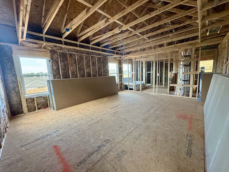 Primary Bedroom Construction Progress