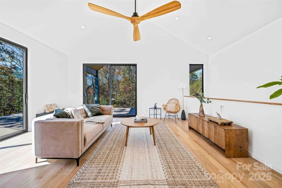 Furnished interior view inside a new home in , Asheville (Image 12).