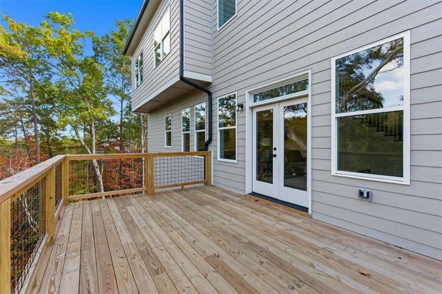 Exterior details and patio area of a home in , Cartersville (Image 3).