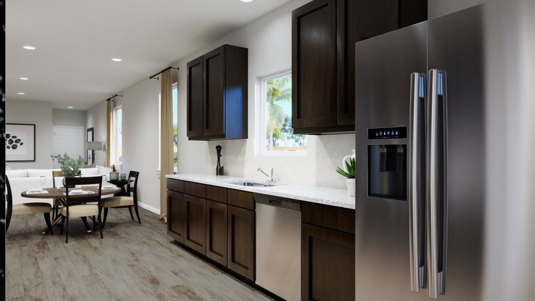 Images are a model representation and may depict options and upgrades not featured on the home available for purchase.