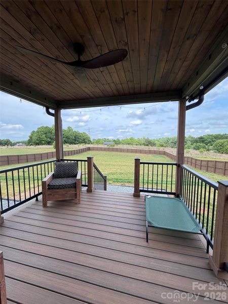 Exterior details and patio area of a home in , Shelby (Image 3).