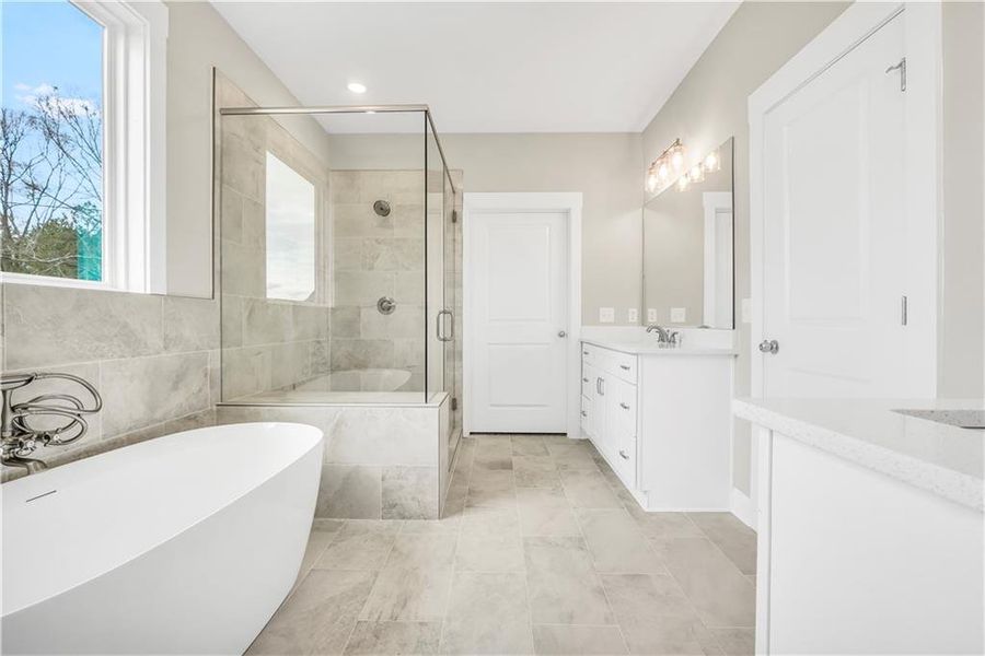 Furnished interior view inside a new home in , McDonough (Image 5).