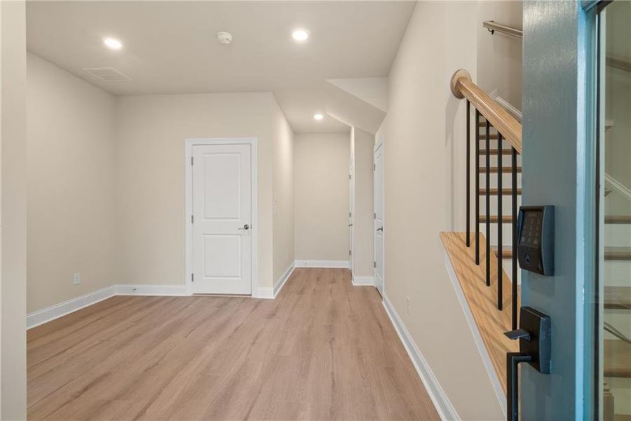 Spacious, unfurnished interior of a new home in Waterside Single Family, Peachtree Corners (Image 14). Spacious, unfurnished interior of a new home in Waterside Single Family, Peachtree Corners (Image 14).