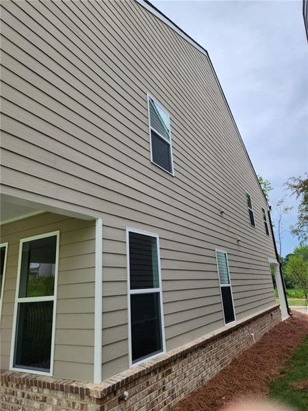 Exterior details and patio area of a home in , Loganville (Image 24). Exterior details and patio area of a home in , Loganville (Image 24).