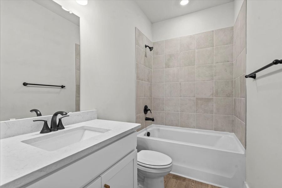 Furnished interior view inside a new home in Cedar Shoals - Signature Collection, Piedmont (Image 3).