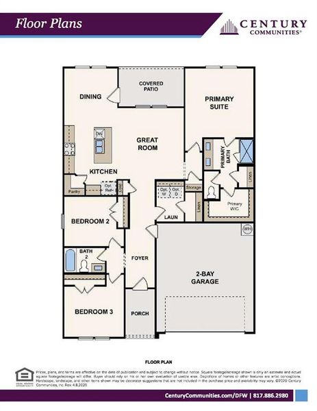 2D floor plan layout of this home in Sperling Farms, Ferris, TX (Image 2). 2D floor plan layout of this home in Sperling Farms, Ferris, TX (Image 2).
