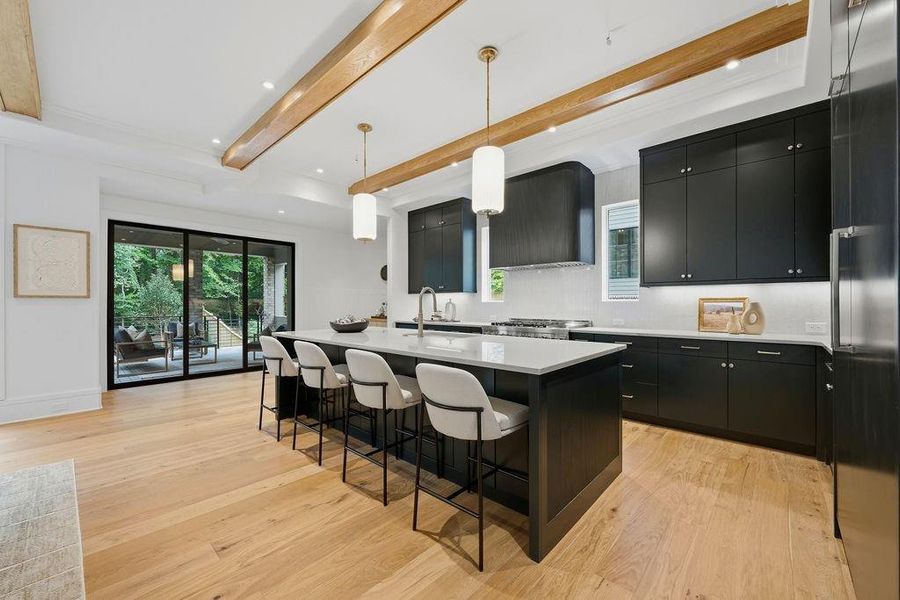 Furnished interior view inside a new home in , Atlanta (Image 62).