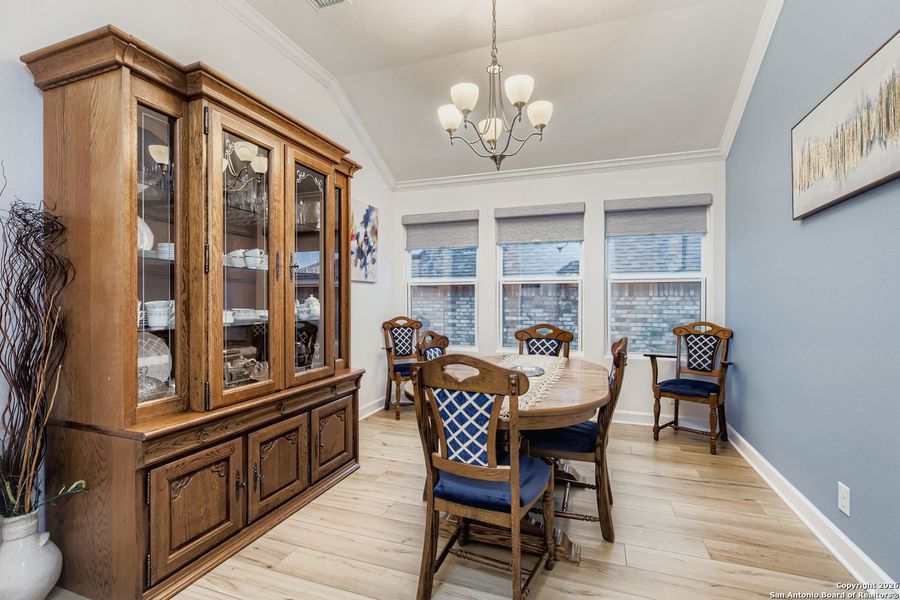 Furnished interior view inside a new home in , Spring Branch (Image 27).