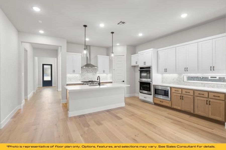 Representative furnished interior of a home built from the The Catalina by Stonefield Homes in The Highlands, Rockwall (Image 62).
