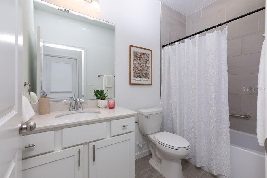 Furnished interior view inside a new home in Trailhead Landing, Alachua (Image 11).